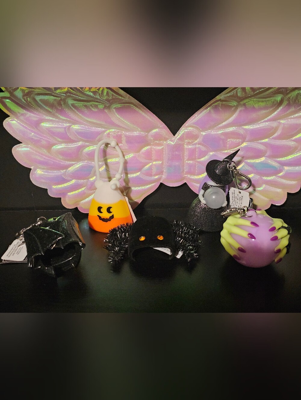 Bath and body works Halloween 5 pieces SET LE pocketbac holders.